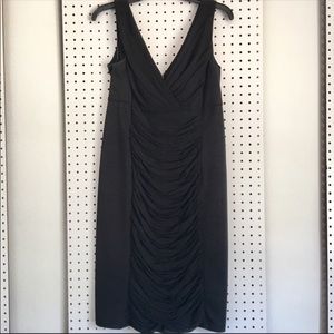 WHBM Body Perfecting Sleek Black Dress